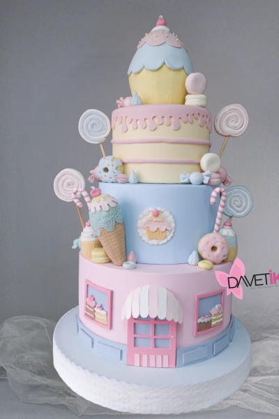 PASTANECİ KONSEPT MAKET PASTA